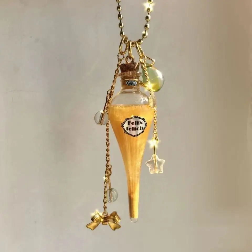 Felix Felicis Lucky Potion Pendant Necklace