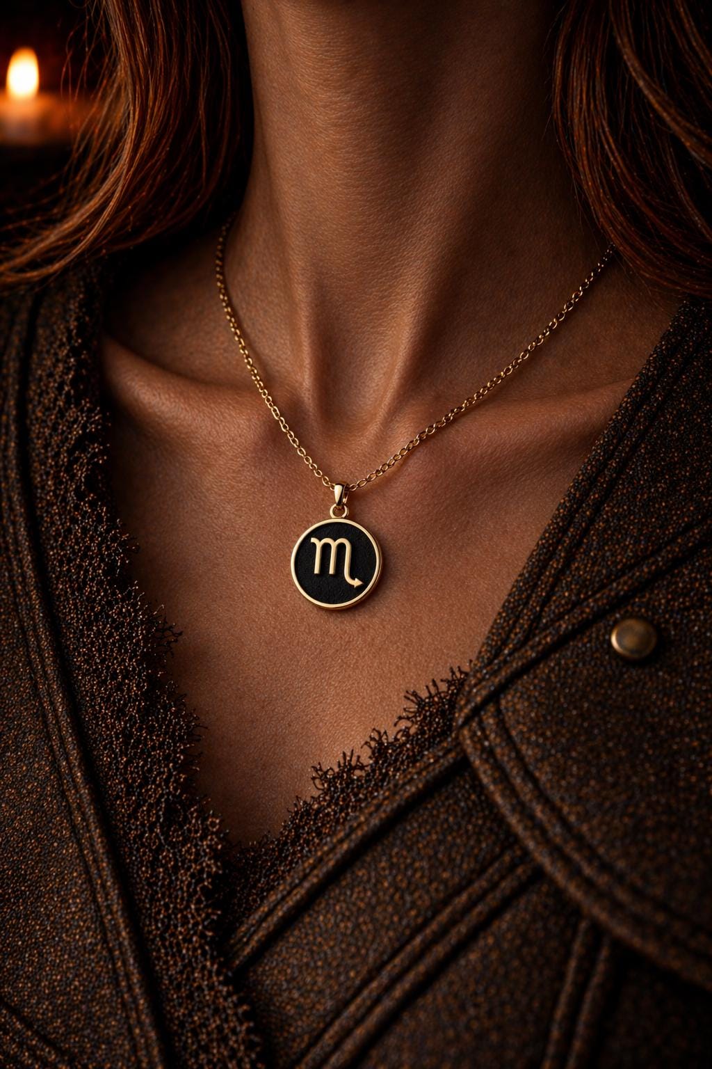 Scorpio Zodiac Necklace