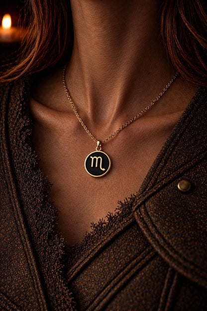 Scorpio Zodiac Necklace