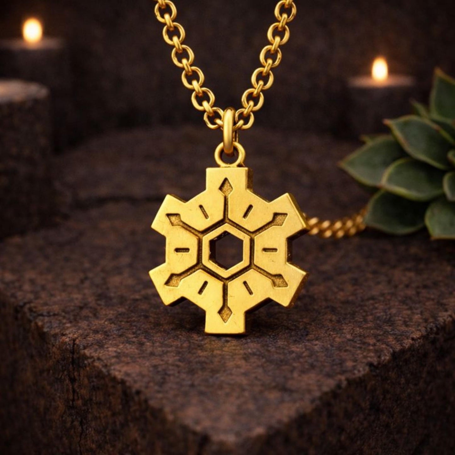 Mystery Dungeon Time Gear Necklace