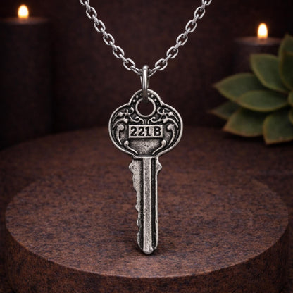 221B Key Necklace