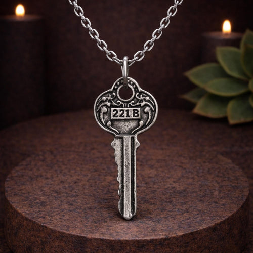 221B Key Necklace