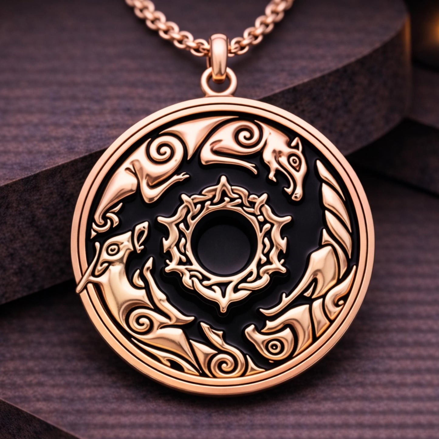 Crimson Desert Necklace