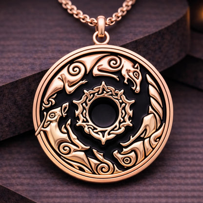 Crimson Desert Necklace
