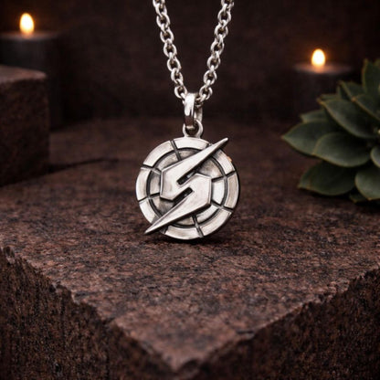 Metroid Screw Attack Necklace