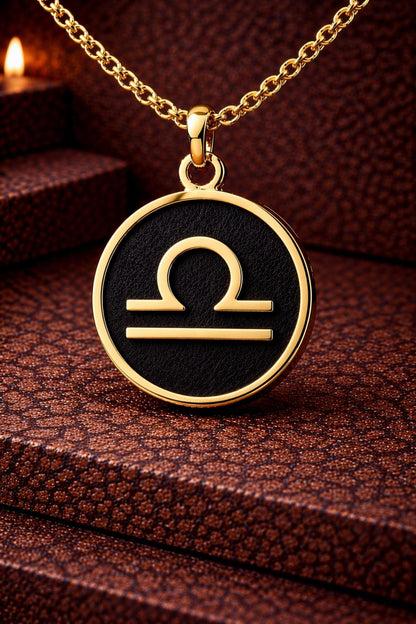 Libra Zodiac Necklace