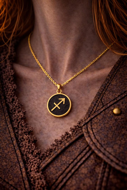 Sagittarius Zodiac Necklace