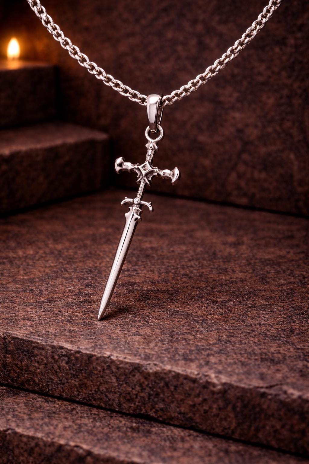 Viego Ruined King Sword Necklace