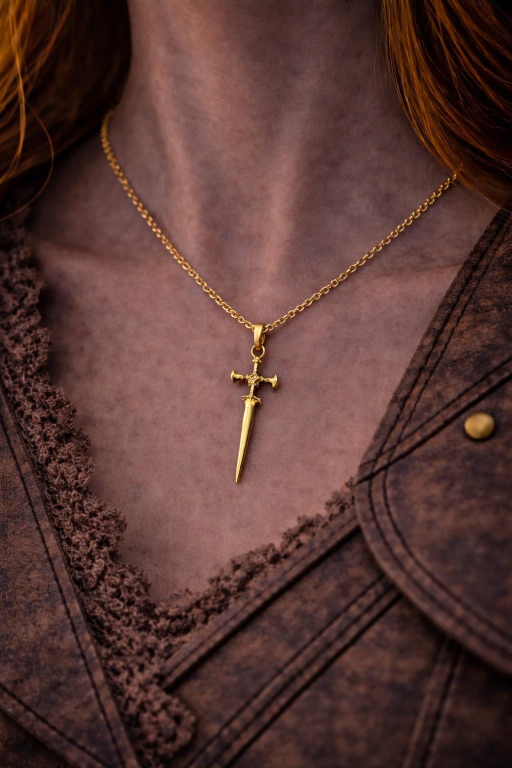 Viego Ruined King Sword Necklace