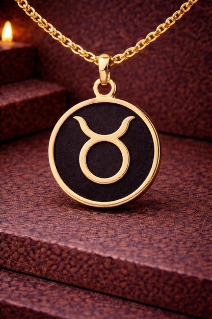 Taurus Zodiac Necklace