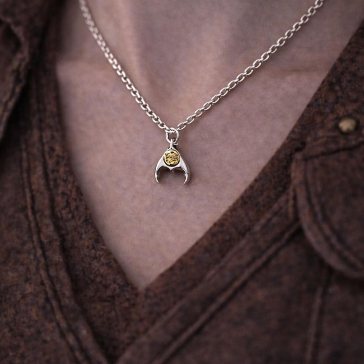 Jareth Goblin King Labyrinth Necklace