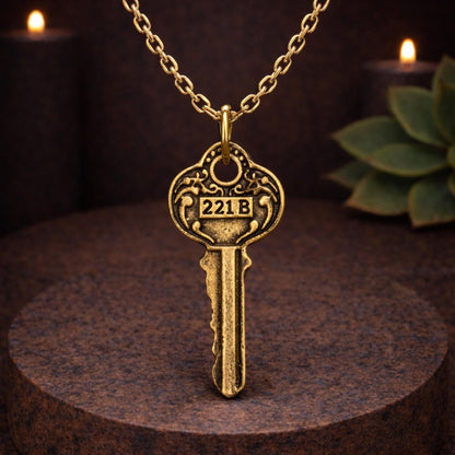 221B Key Necklace