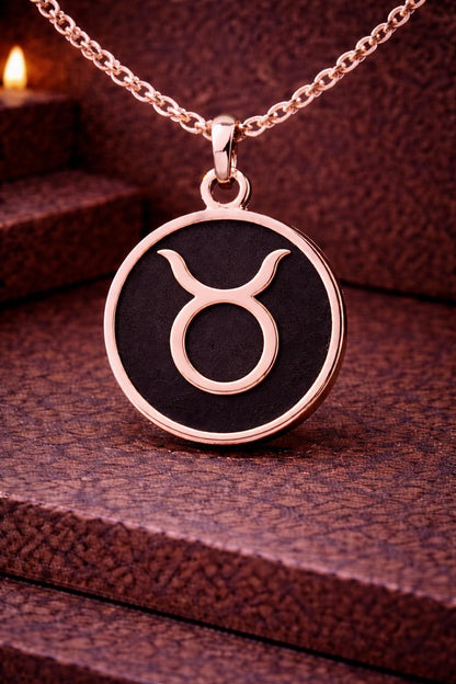 Taurus Zodiac Necklace