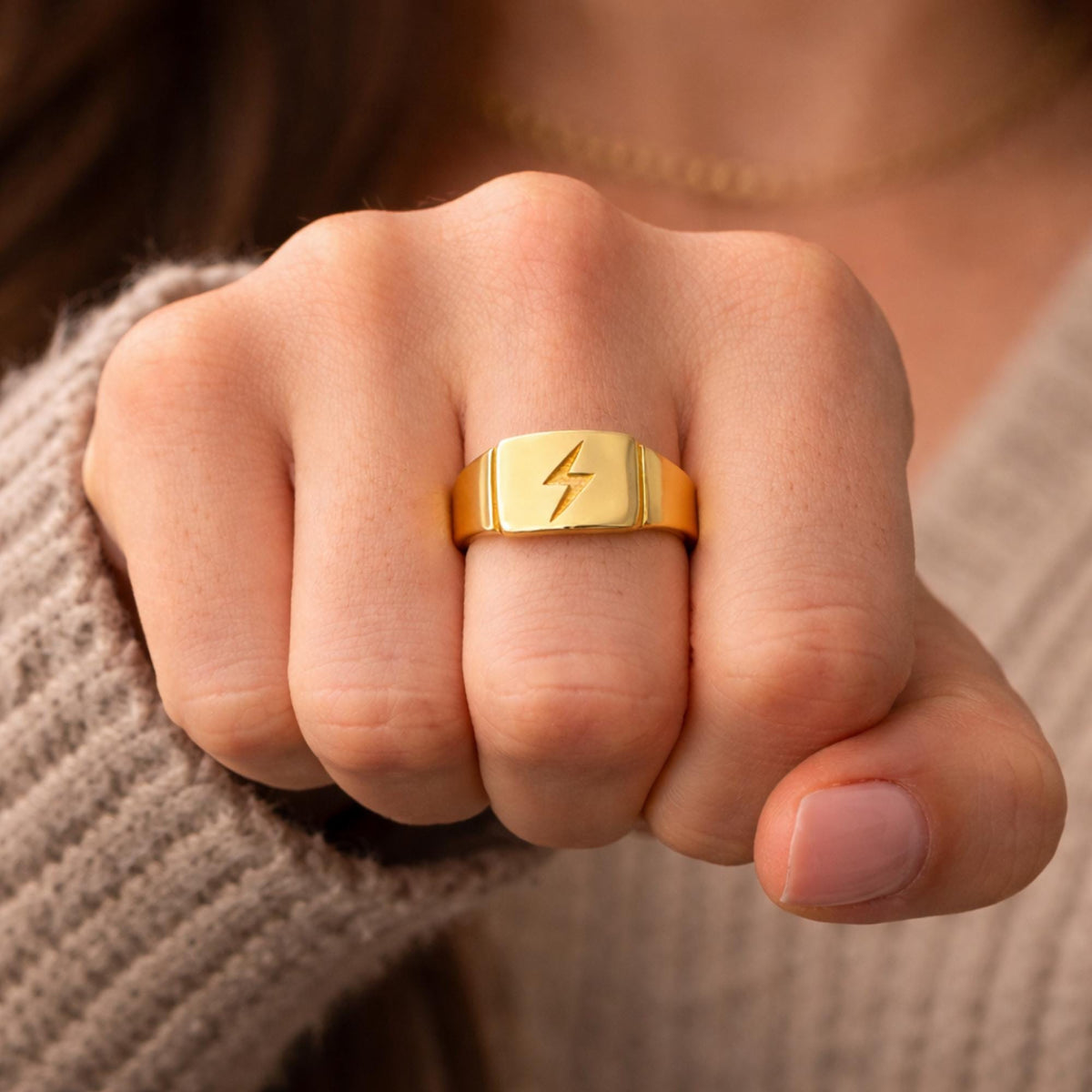 Lightning Bolt Ring
