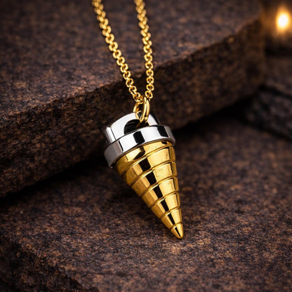 Gurren Lagann Core Drill Necklace