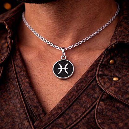 Pisces Zodiac Necklace