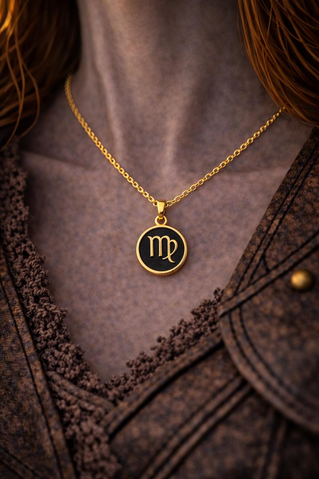 Virgo Zodiac Necklace