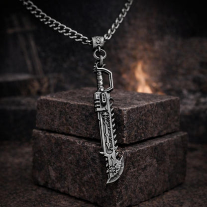 Warhammer 40k Chainsword Necklace