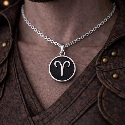 Aries Zodiac Necklace