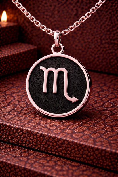 Scorpio Zodiac Necklace