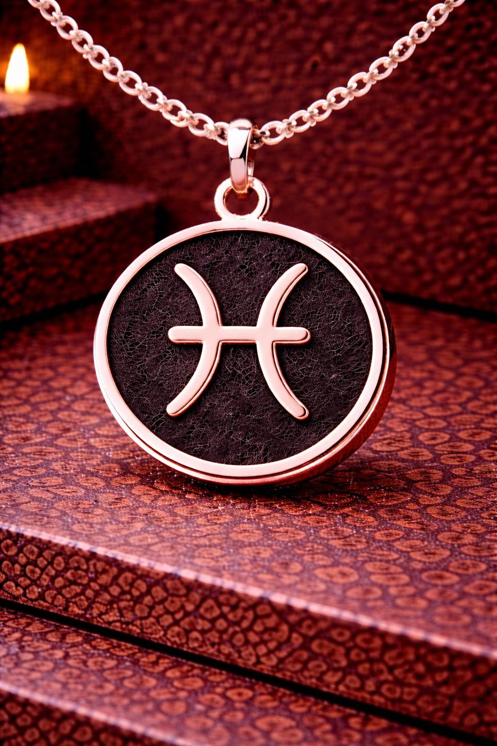 Pisces Zodiac Necklace