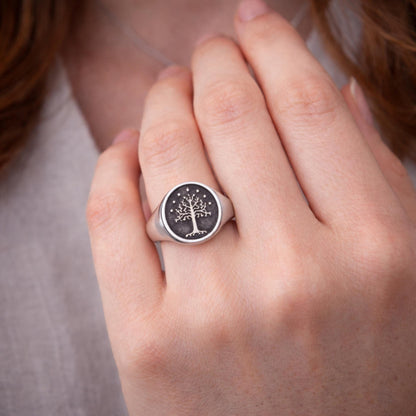 Tree of Galathilion Elven Ring