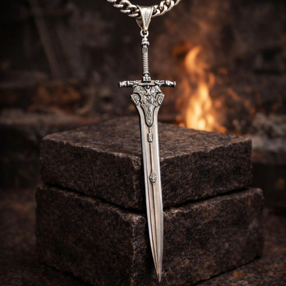 Knight Artorias Greatsword Necklace