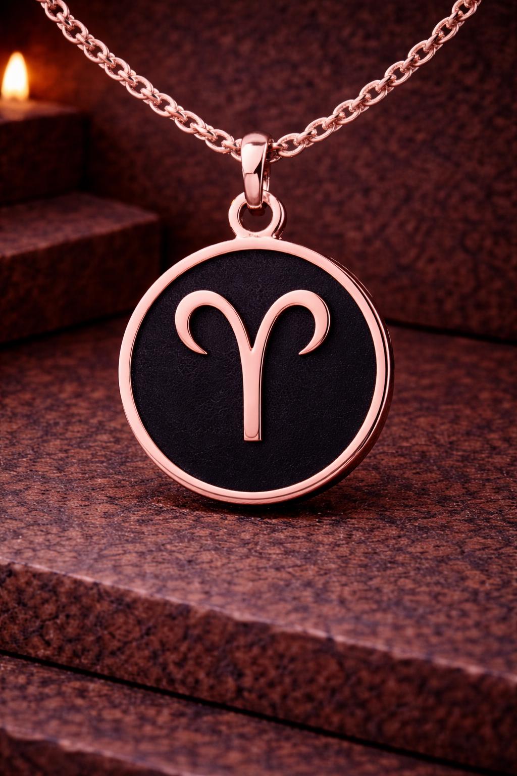 Aries Zodiac Necklace