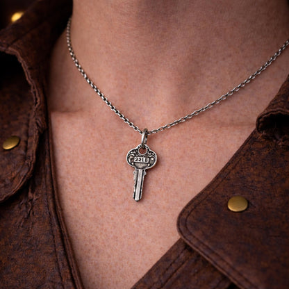 221B Key Necklace