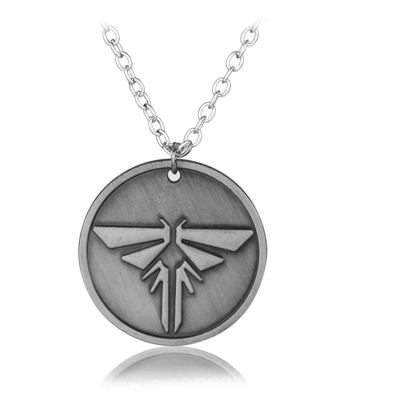 Zelda Skyward Sword Keychain Necklace — Steel