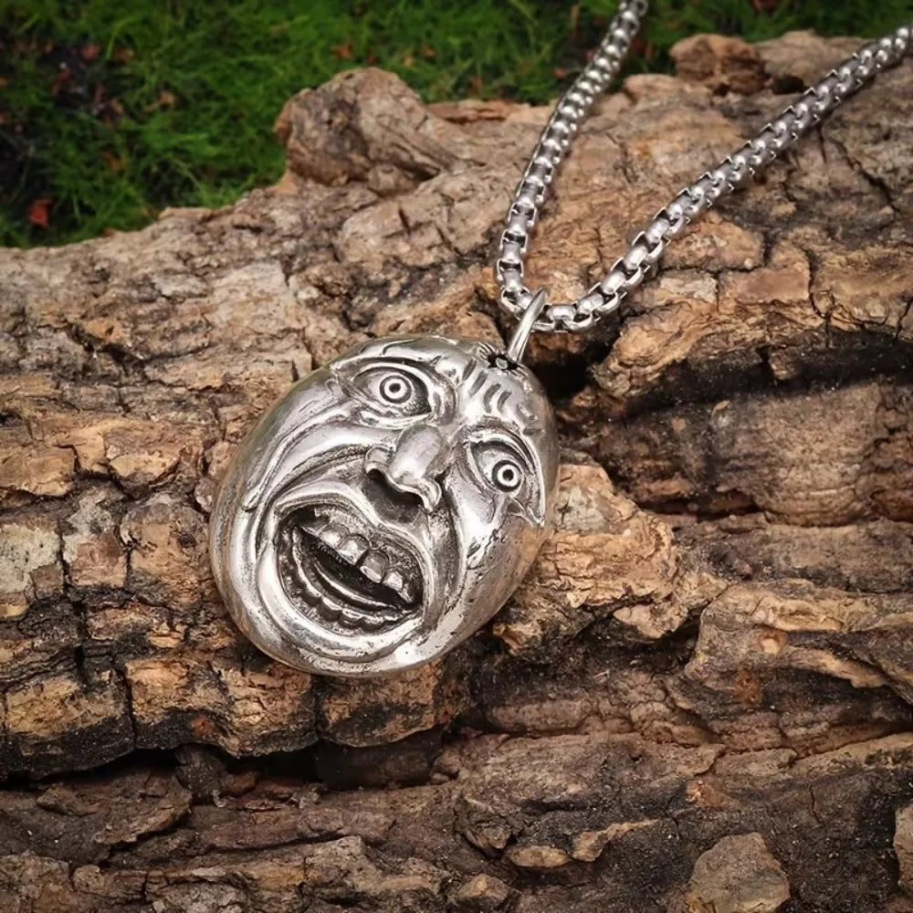 Anime Vintage Pendant Necklace — Stainless Steel
