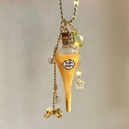 Felix Felicis Lucky Potion Pendant Necklace