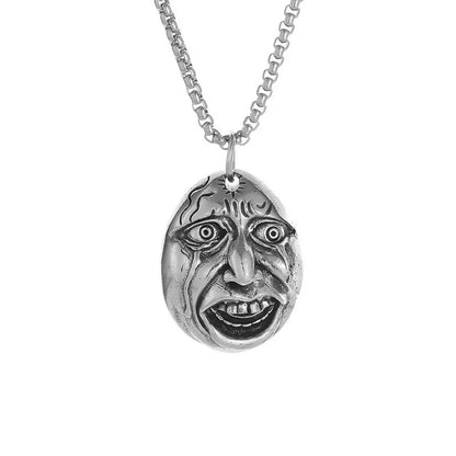 Anime Vintage Pendant Necklace — Stainless Steel