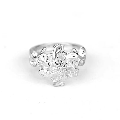 Galadriel Nenya LOTR Ring — Stainless Steel Silver