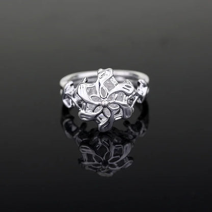 Galadriel Nenya LOTR Ring — Stainless Steel Silver