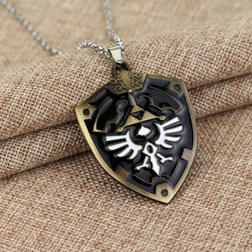 Zelda Triforce Amulet Choker — Stainless Steel