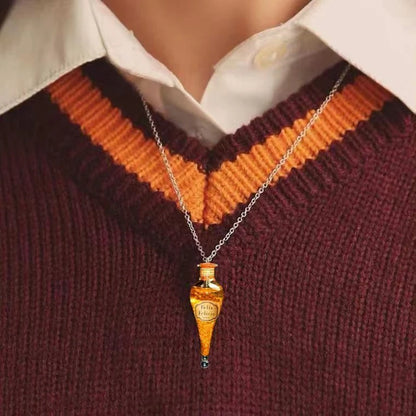Felix Felicis Lucky Potion Pendant Necklace