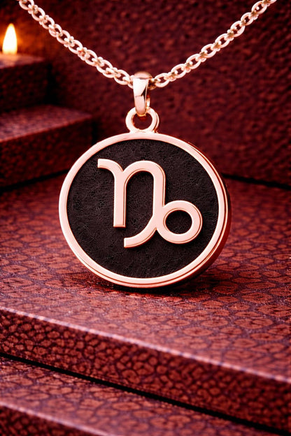 Capricorn Zodiac Necklace