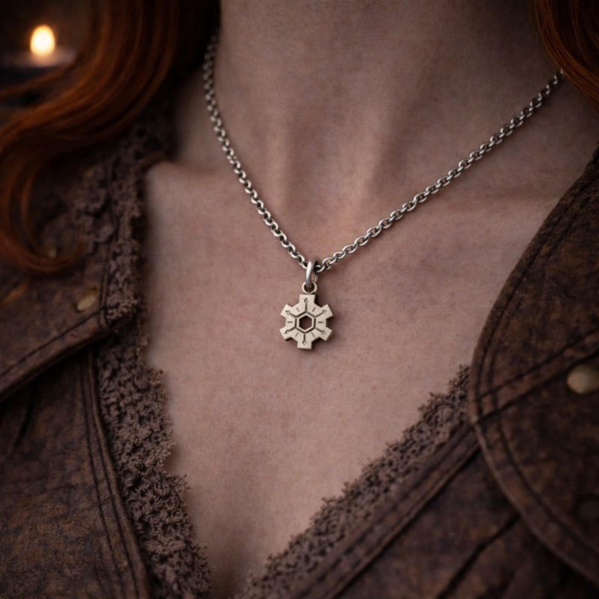 Mystery Dungeon Time Gear Necklace
