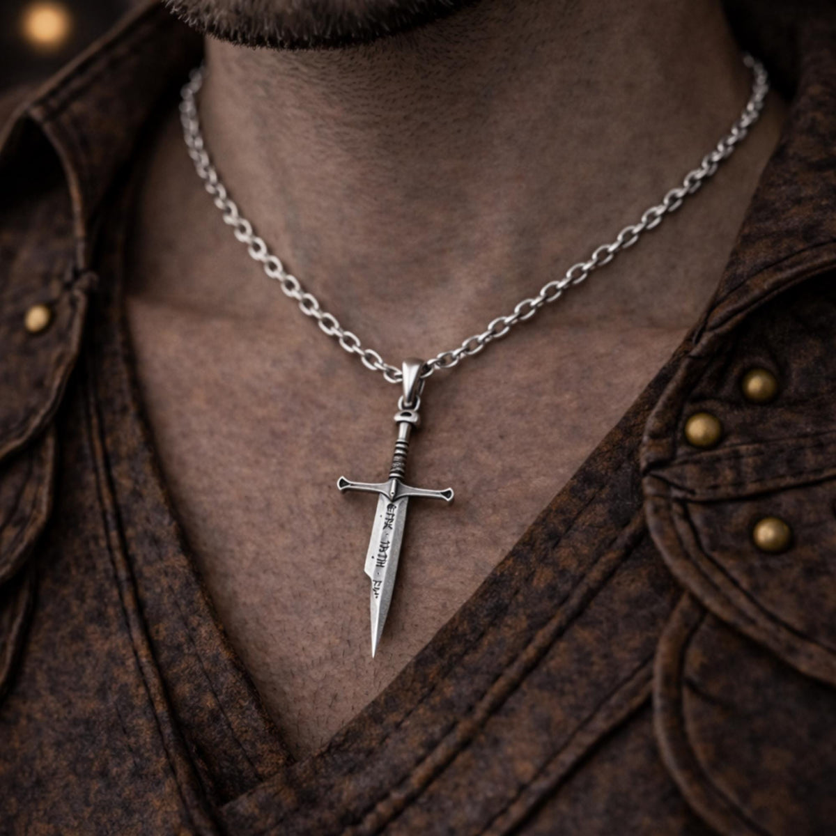 Shard of Narsil Broken Sword Pendant