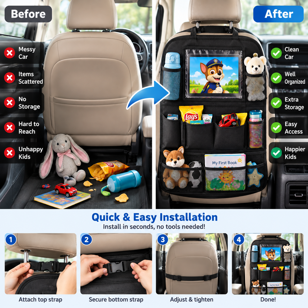 Backseat Car Organizer