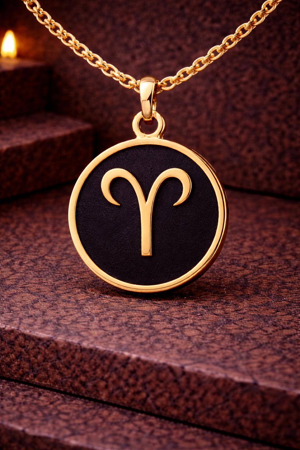 Aries Zodiac Necklace