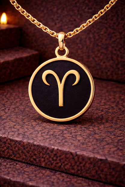 Aries Zodiac Necklace