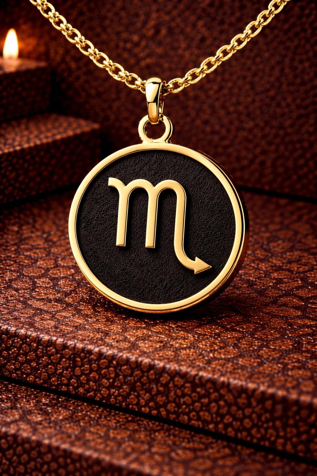 Scorpio Zodiac Necklace