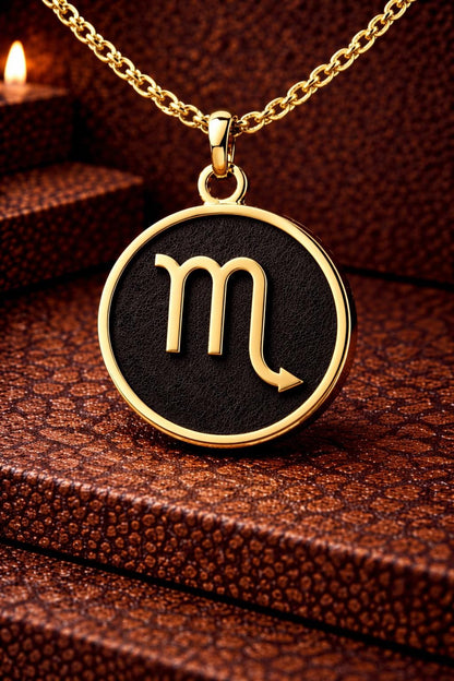 Scorpio Zodiac Necklace