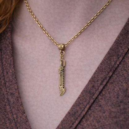 Warhammer 40k Chainsword Necklace
