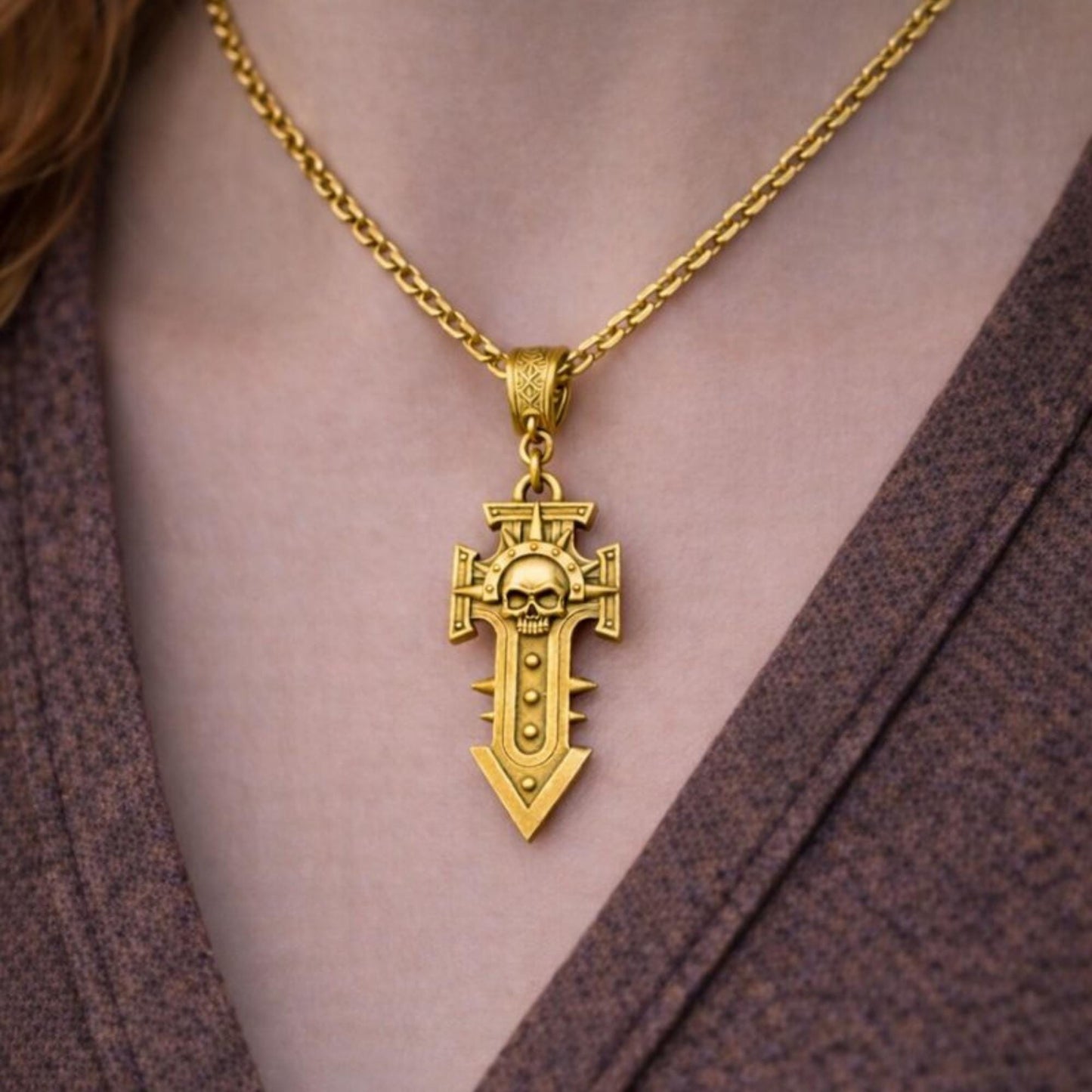 Warhammer 40K Skull Necklace