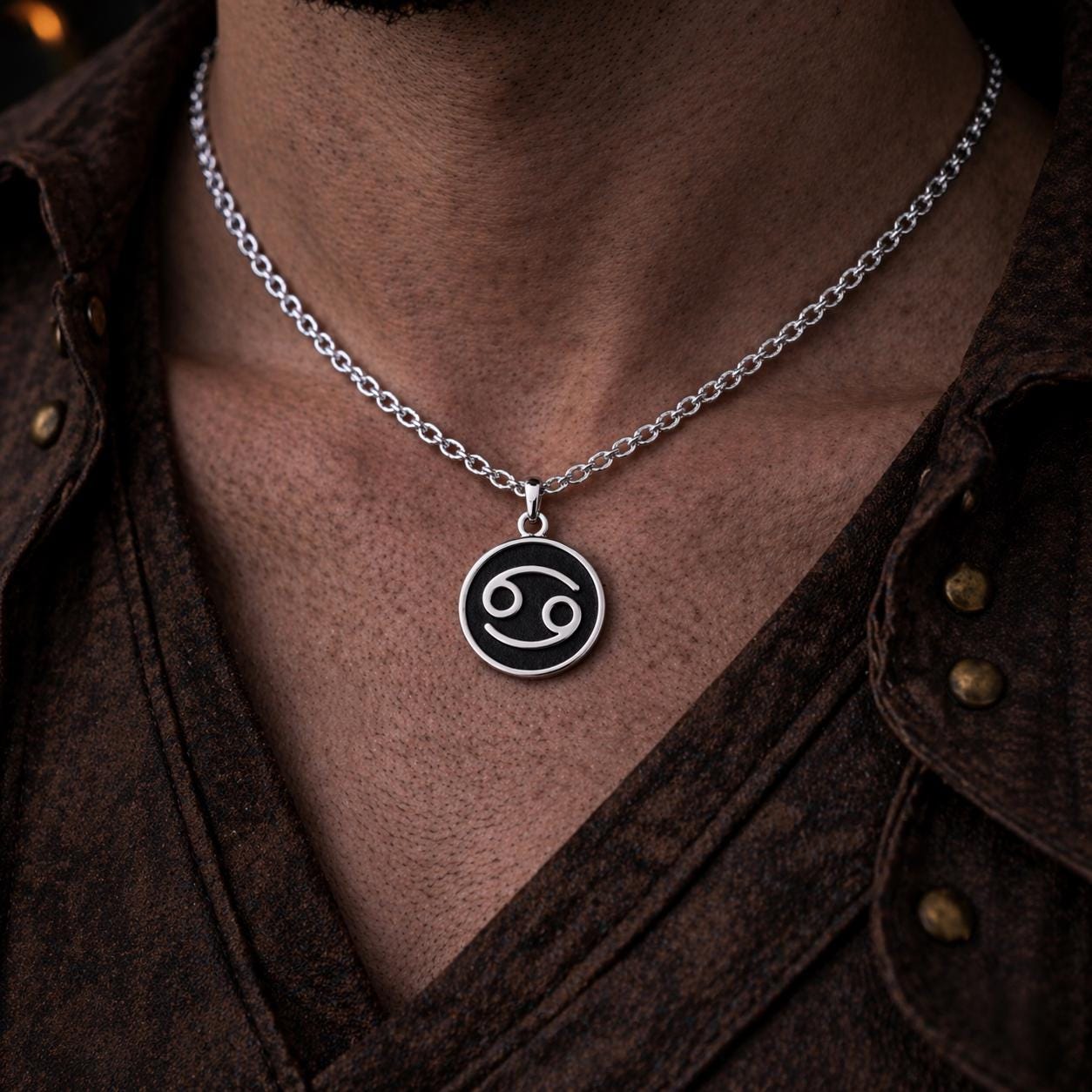 Cancer Zodiac Necklace