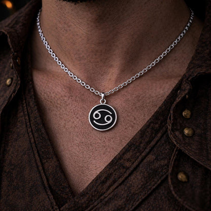 Cancer Zodiac Necklace