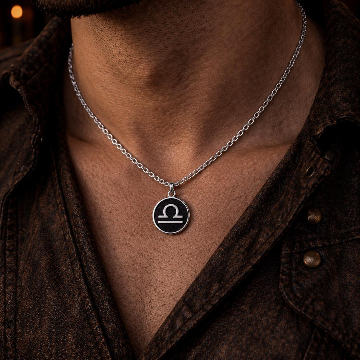 Libra Zodiac Necklace